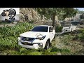 Toyota fortuner towing old suzuki swift  realistic offroading logitechg29 gameplay