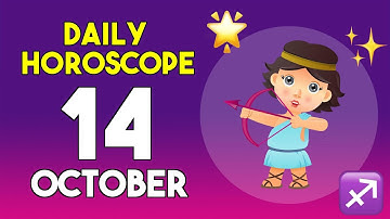 Sagittarius horoscope today - October 14, 2025