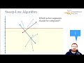 Sweep-Line Algorithm for Line Segment Intersection (2/5) | Computational Geometry - Lecture 02