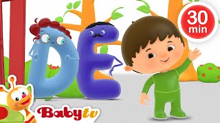 Charlie A, B, C, D, E & F Harfleriyle Buluşuyor 😀 | Charlie & İngilizce Alfabe Çocuk @BabyTVTR