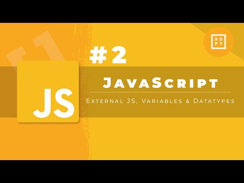 JavaScript Tutorial #2: External JS, Variables & Datatypes | Web Development | Filipino | Tagalog