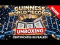 Guinness World Records Certificate UNBOXING — Half Marathon Pushing Quintuplets 🏅