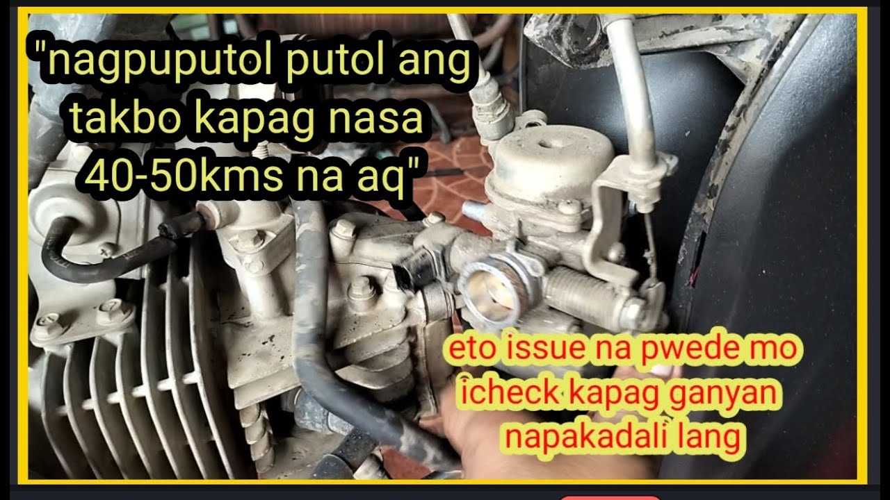 ISSUE NG SUZUKI SMASH KUNG BAKIT NAGPUPUTOL PUTOL ANG TAKBO #mechaniconboard