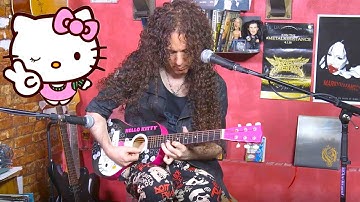 Marty Friedman Plays Hello Kitty Guitar Serenade