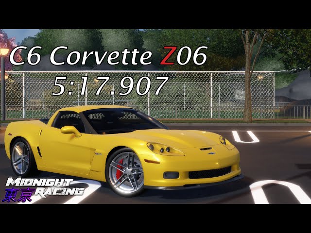 Stock] C6 Corvette Z06 Goliath Marathon Run | Midnight Racing