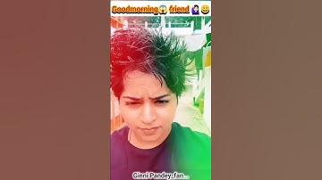 Goodmorning 😱friend 🙋🏻‍♀️😃#ginnipandey #goodmorning #friends #shorts #reaction