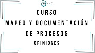 ASESORÍA DE CURSO GRABADO: MAPEO Y DOCUMENTACIÓN DE PROCESOS