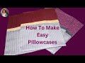How to make the prettiest easy  pillowcases  ever  tutorial   create  chat  diy crafts arts