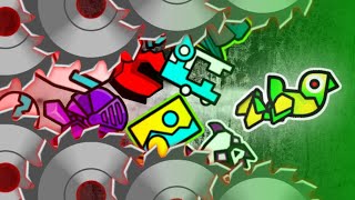 10 Players Simulate Geometry Dash's GREATEST Escape Room