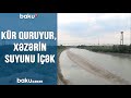 Kür quruyur, Xəzərin suyunu içək