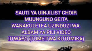 TANGAZO LA UZINDUZI WA ALBAM NA. 2 YA KWAYA YA SAUTI YA UINJILISTI MUUNGANO GEITA