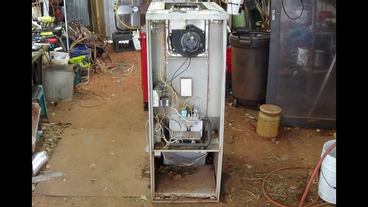 Scrapping A Furnace For Copper, Copper Wire And Aluminum