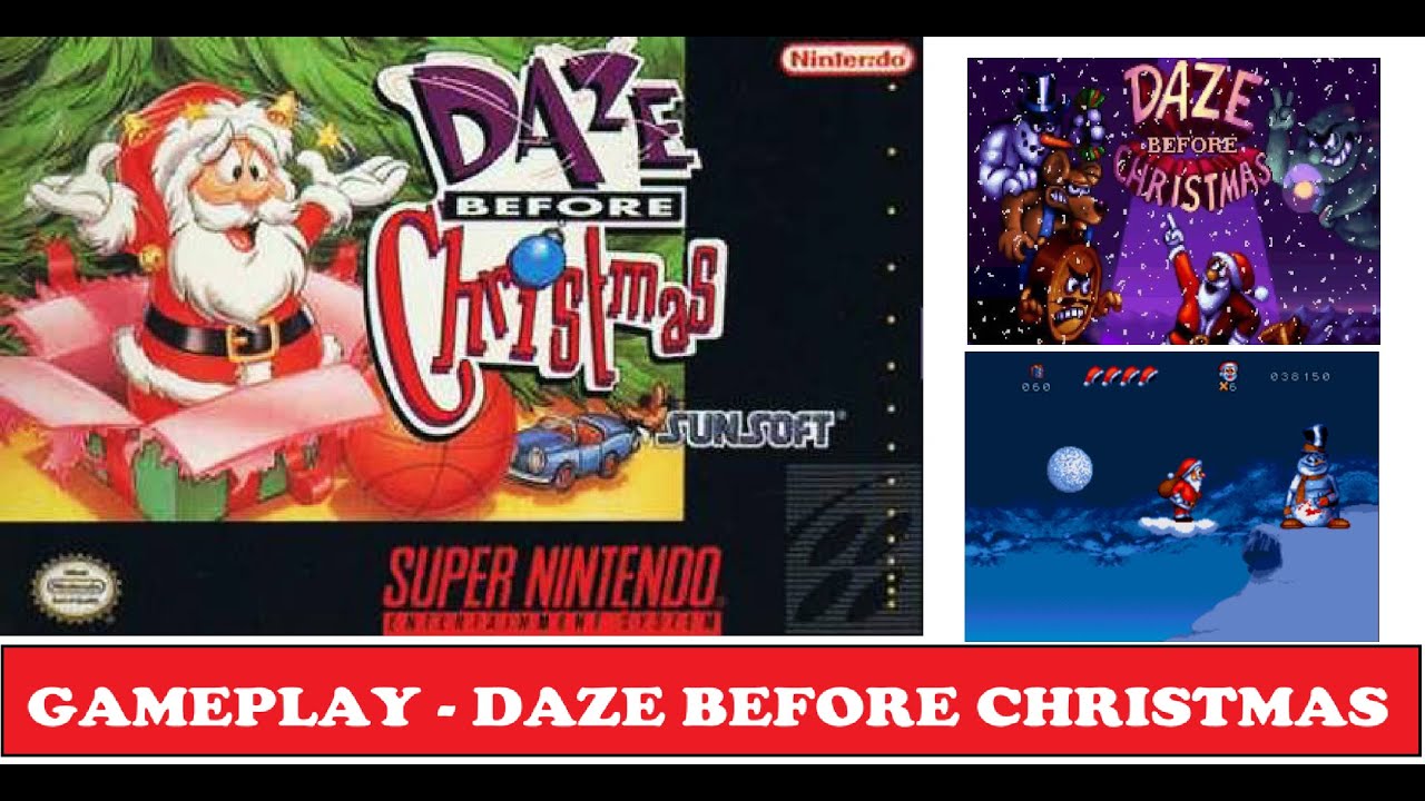 🎮 Retro 14 - Daze Before Christmas !!!- SNES/Super Nintendo - Funcom 1994