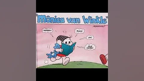 turma da monica em van winkle