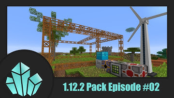 Minecraft The 1.12.2 Pack | Setting Up a Quarry | Modded Minecraft #02