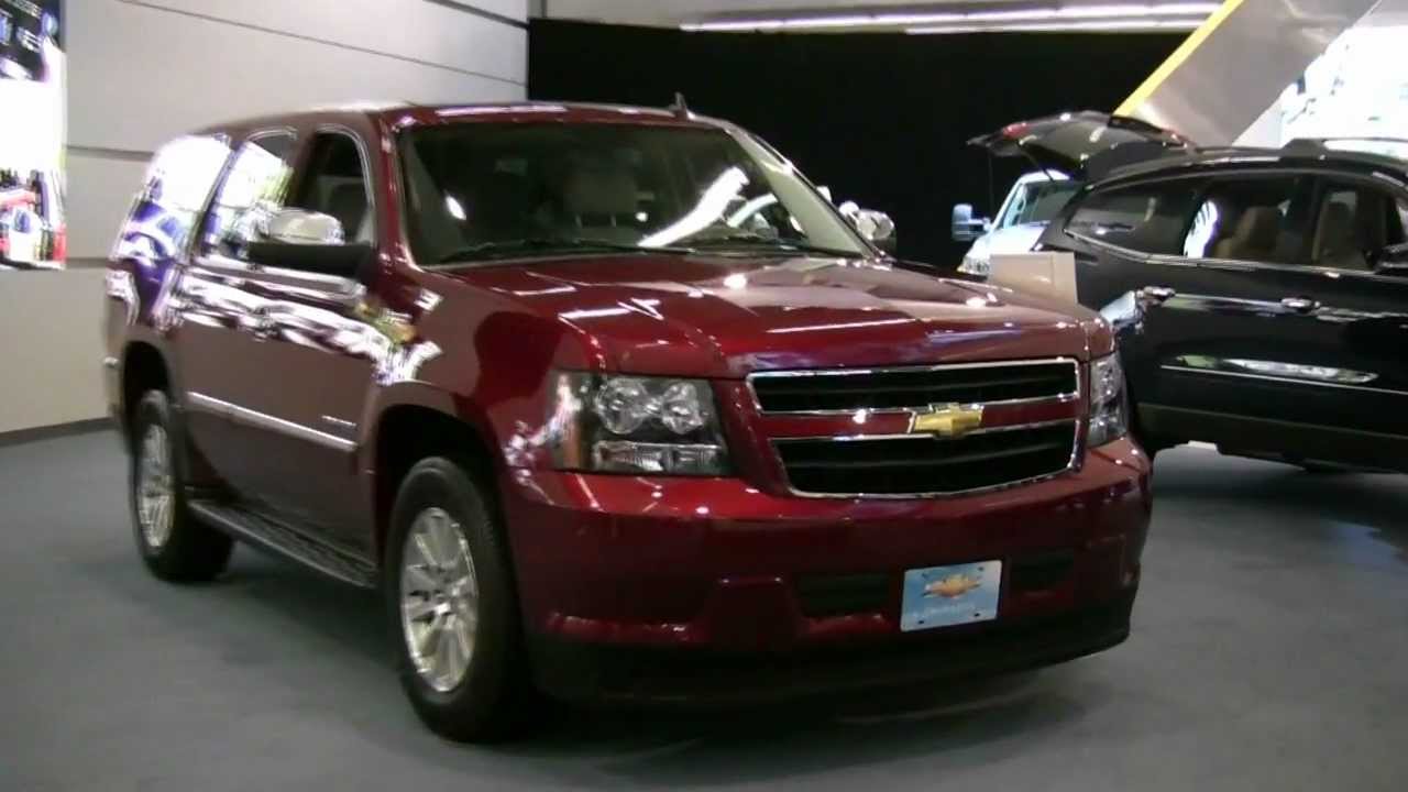 2012 Chevrolet Tahoe Hybrid Exterior And Interior At 2012 Montreal Auto Show