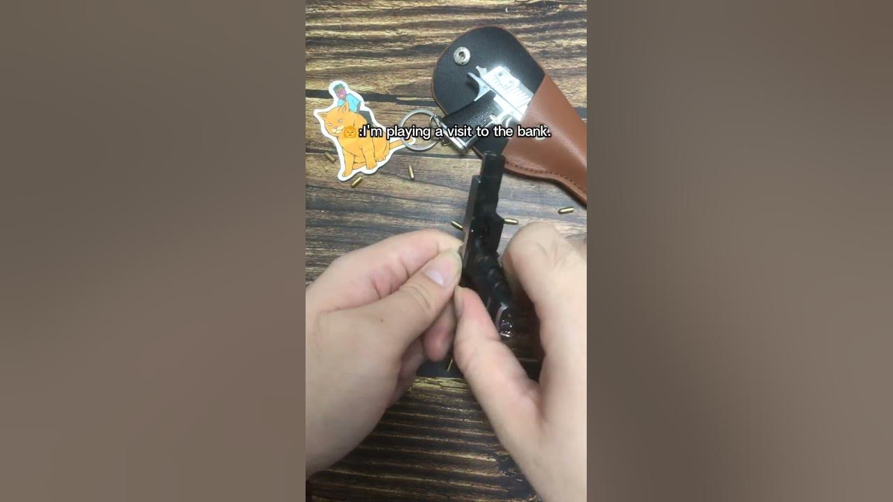 Who wants this cool keychain with bullets? ematok YouTube