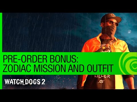 Watch Dogs 2 Trailer: Zodiac Killer Mission - Pre-Order Bonus | Ubisoft [NA]