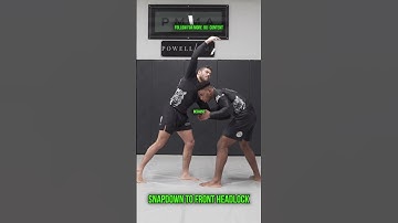 Chain your snap down into an effective front headlock with this system! #bjj #grappling #jiujitsu