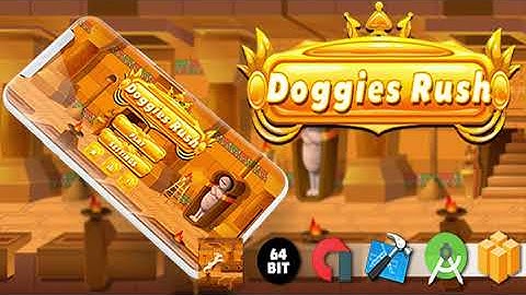Doggies Rush Android iOS Buildbox Game Template with AdMob Interstitial Ads | Codecanyon Scripts