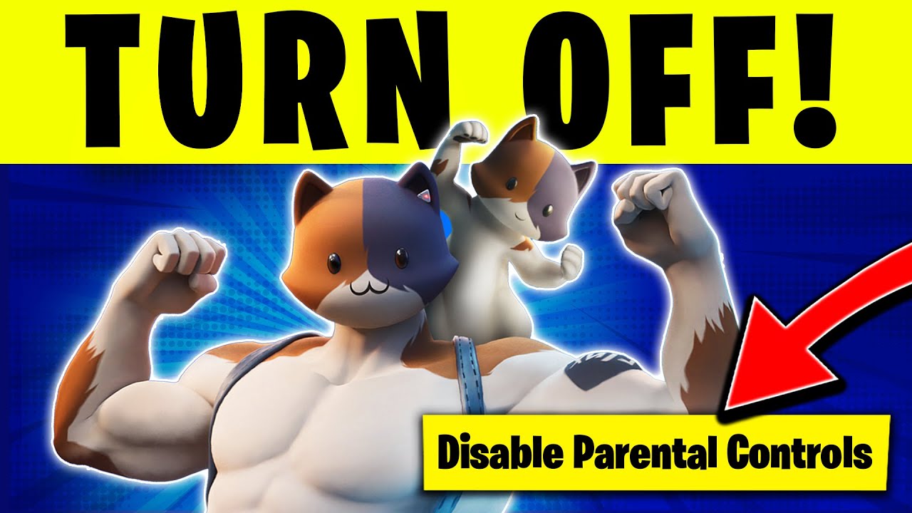 How To TURN OFF Parental Controls On Fortnite! (2024) How To Remove