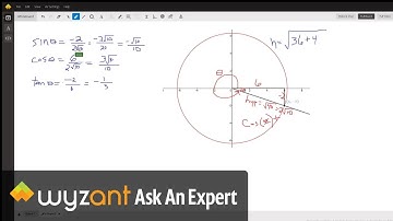 Given coordinates on terminal side of theta, find the values of six trig ratios (ASTC)