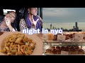 NIGHT IN NYC VLOG | reuniting with our best friend, dinner, and car jamming