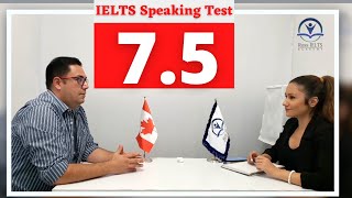 IELTS Speaking Test band score 7.5 with feedback, 2024