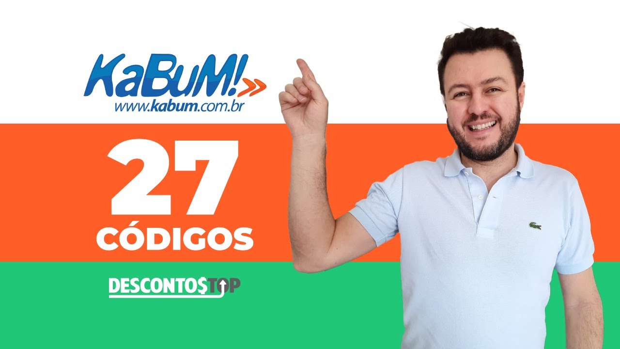 CUPOM DE DESCONTO KABUM! ABRIL 2022 🎮 25 CÓDIGOS PROMOCIONAIS +