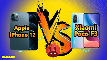 Apple iphone 12 VS Xiaomi Poco F3 | Full comparison