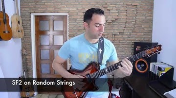 3-String Guitar Improvisation in D Dorian #4
