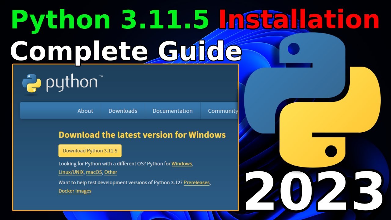 How To Install Python correctly on Windows 11 (Under 1 minute) - YouTube