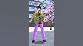 Ta Tata ta🤣😂funny sound🥁🦹 in castle🏯🎸🎧#sakuraschoolsimulator #shortsvideo#viralvideo #trending#love