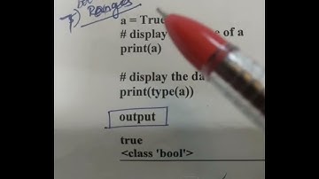 Python Datatypes - Part 2 (Range, Dictionary, Boolean and Type conversion) - Lecture 3