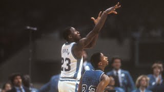 Michael Jordan's game-winner vs. Georgetown (1982) | FINAL MINUTE