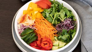 [Ăn chay healthy] Cách làm salad healthy bổ dưỡng