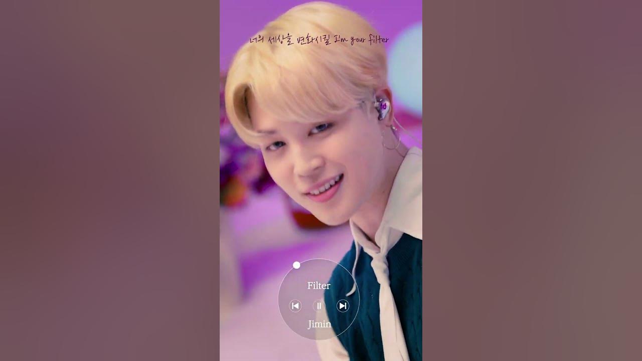 BTS Jimin Filter Performance YouTube