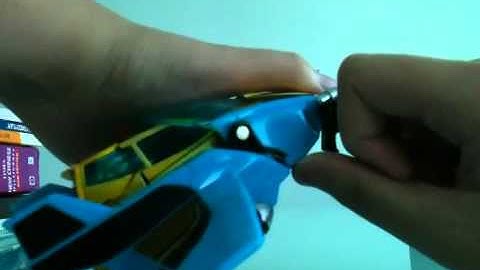 Transformers Animated Hydrodive/Jetpack Bumblebee Review Pa