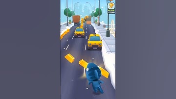 Funny Fails Talking Tom Gold Run Shark Hank Android iOS Gameplay #talkingtom #shortfeed #shorts