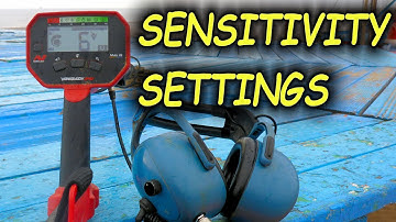 Minelab Vanquish Metal Detector Settings UK, How to setup Sensitivity