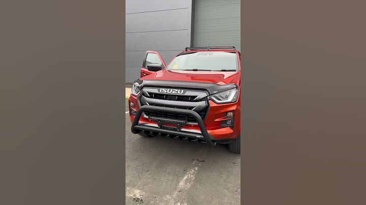 Accessories for Isuzu D-Max 😎🔥 #dmax #4x4