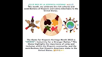 HISPANIC HERITAGE MONTH UNIDOS 
