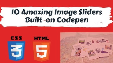 10 Amazing Image Sliders Built on Codepen
