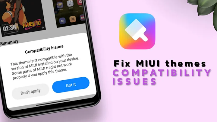 How to MIUI Themes "Compatibility Issue" error | Fix Theme Not Fully Applied