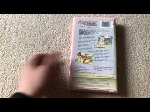 Angelina Ballerina The Lucky Penny 2003 VHS