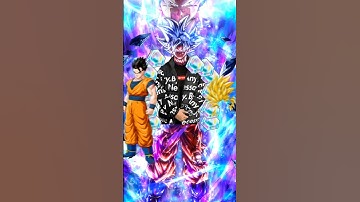 dragon Ball super (characters + super Saiyan 3 #dbz #dbs