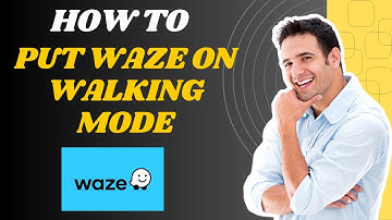 How to put Waze on walking mode (2025) I S M TECH