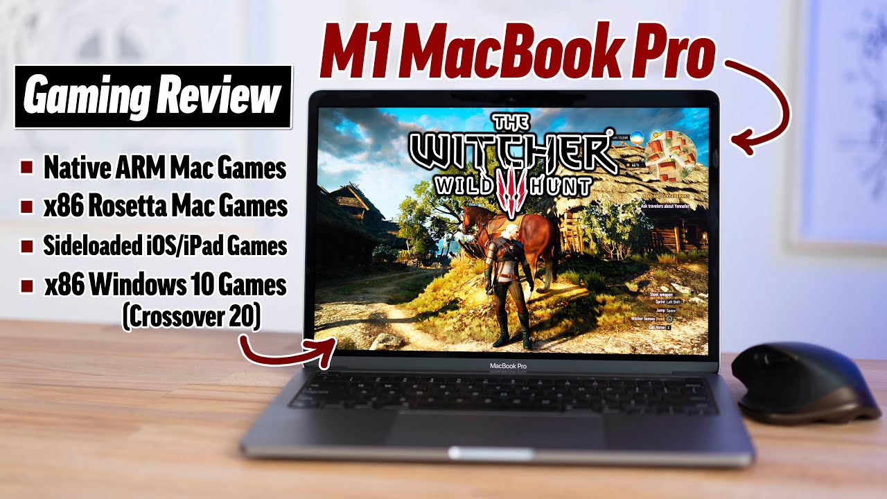 M1 MacBook Pro ULTIMATE Gaming Review: AAA Mac Gaming? 🤯 - YouTube