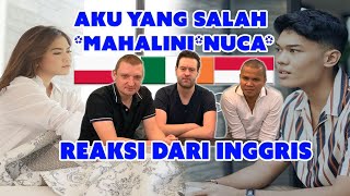 Aku Yang Salah - Ft Mahalini-Nuca - Reaksi dari Inggris - Indonesia