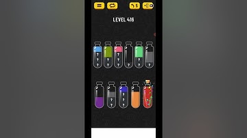 Soda Sort Water Color Puzzle Level 416 Gameplay